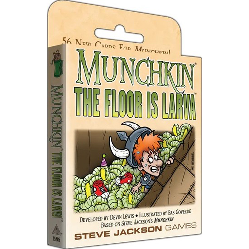 SJ1588 Munchkin Card Game: The Floor Is Larva Expansion published by Steve Jackson Games