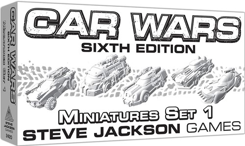 SJ2420 Car Wars Board Game: Sixth Edition: Miniatures Set 1 published by Steve Jackson Games