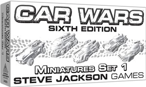 SJ2420 Car Wars Board Game: Sixth Edition: Miniatures Set 1 published by Steve Jackson Games