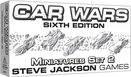 SJ2421 Car Wars Board Game: Sixth Edition: Miniatures Set 2 published by Steve Jackson Games