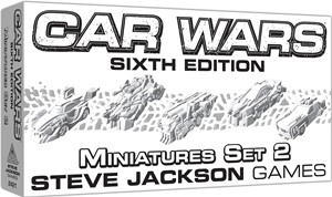 SJ2421 Car Wars Board Game: Sixth Edition: Miniatures Set 2 published by Steve Jackson Games