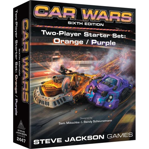 Car Wars Board Game: Sixth Edition: Two-Player Starter Set: Orange / Purple