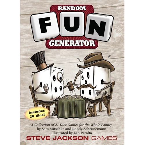 SJ3013 Random Fun Generator: A Collection Of Dice Games published by Steve Jackson Games