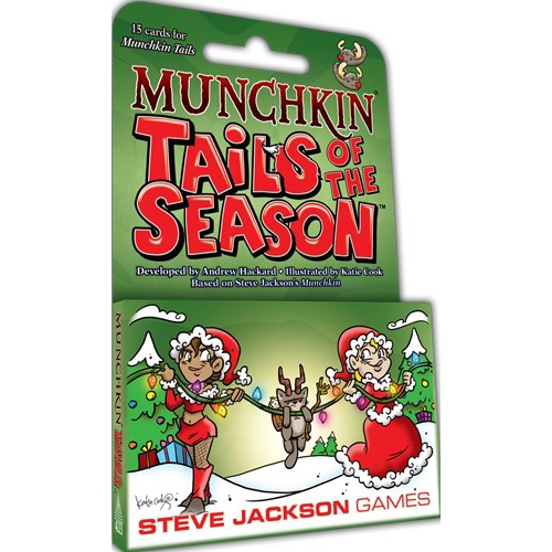 SJ4223 Munchkin Tails Card Game: Tails Of The Season Expansion published by Steve Jackson Games