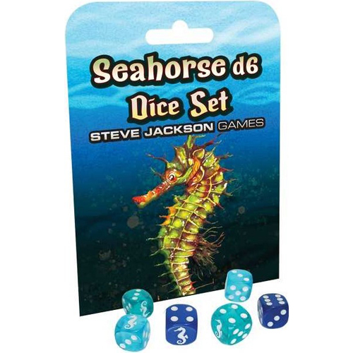 SJ590008 Seahorse D6 Dice Set published by Steve Jackson Games