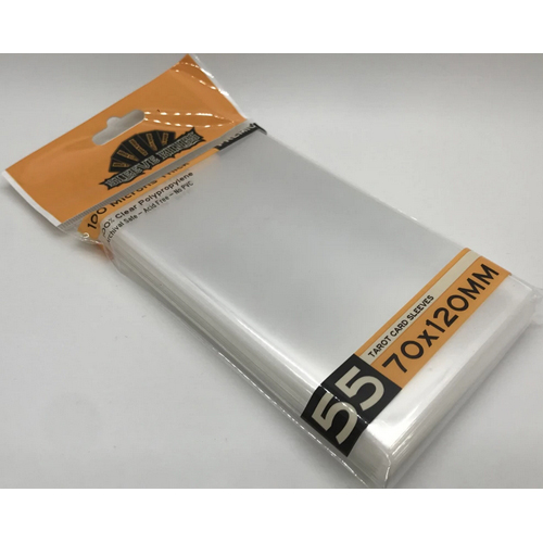 55 x Premium Tarot Card Sleeves (70mm x 120mm)