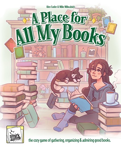 SND1025 A Place For All My Books Board Game published by Smirk and Dagger Games
