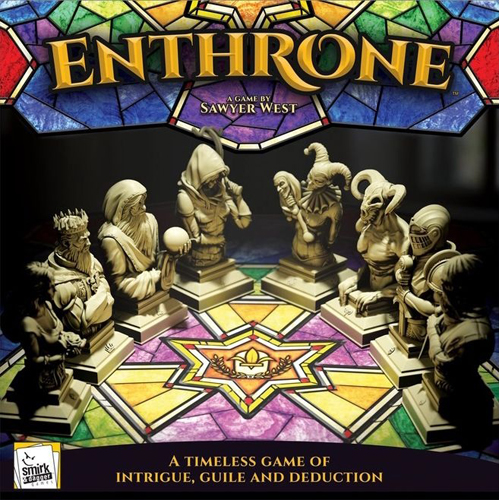 SND1030 Enthrone Board Game published by Smirk and Dagger Games