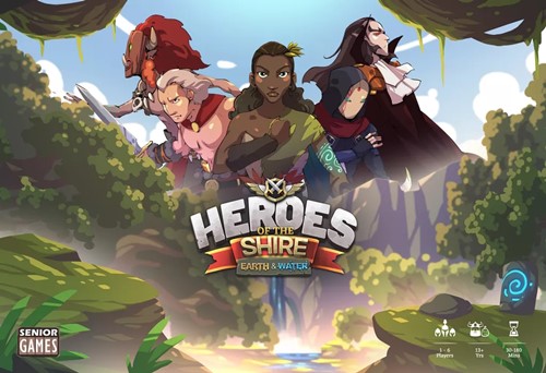 SNGHOTSEW Heroes Of The Shire Board Game: Earth And Water Edition published by Senior Games Ltd