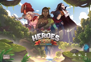 SNGHOTSEW Heroes Of The Shire Board Game: Earth And Water Edition published by Senior Games Ltd