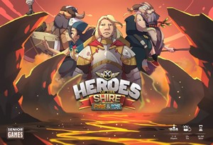 SNGHOTSFI Heroes Of The Shire Board Game: Fire And Ice Edition published by Senior Games Ltd