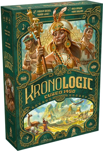 SPMKR1450EN Kronologic Board Game: Cuzco 1450 published by Super Meeple