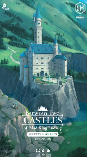 2!STM507 Between Two Castles Of Mad King Ludwig Board Game: Secrets And Soirees Expansion published by Stonemaier Games