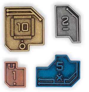 STM951 Vantage Board Game: Metal Coins published by Stonemaier Games