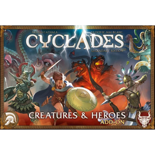 Cyclades Board Game: Legendary Edition Creatures And Heroes Add-On