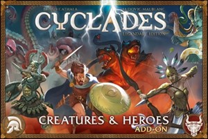 STUCYCCH Cyclades Board Game: Legendary Edition Creatures And Heroes Add-On published by Studio H