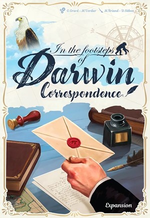 SWFDARE In The Footsteps Of Darwin Board Game: Correspondence Expansion published by Sorry We Are French