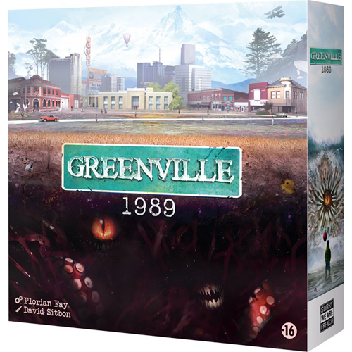 SWFGREENV Greenville 1989 Board Game published by Sorry We Are French
