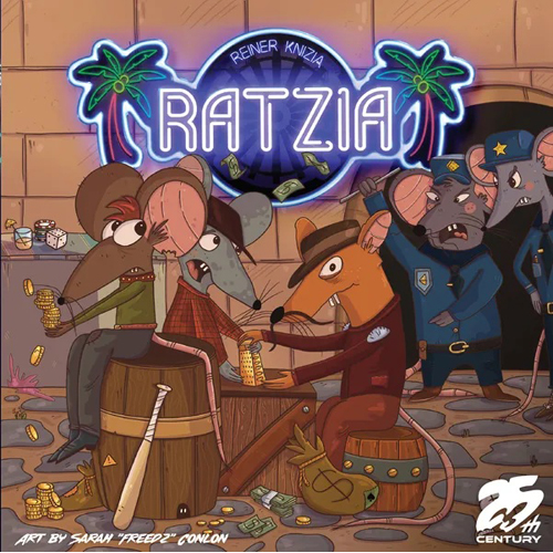 TFC67000 Ratzia Card Game published by 25th Century Games