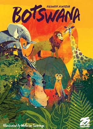 3!TFC84000 Botswana Board Game published by 25th Century Games
