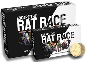 2!TG2545 Escape The Rat Race Card Game: Deluxe Edition published by Treesap Games