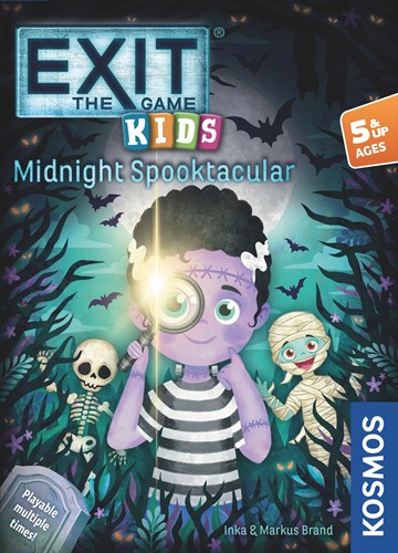 THK692869 EXIT Card Game: Kids - Midnight Spooktacular published by Kosmos Games