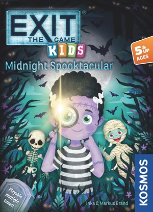THK692869 EXIT Card Game: Kids - Midnight Spooktacular published by Kosmos Games