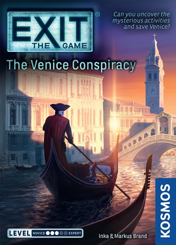 THK692886 EXIT Card Game: The Venice Conspiracy published by Kosmos Games