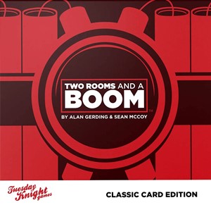 TKGTRB001 Two Rooms And A Boom Card Game published by Tuesday Knight Games
