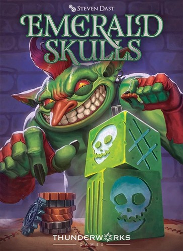 TWK4020 Emerald Skulls Board Game published by Thunderworks Games