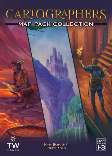 Cartographers Card Game: Map Pack Collection