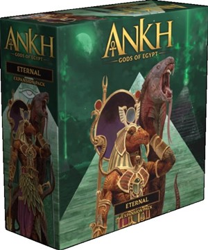 TYC3511EN Ankh Gods Of Egypt Board Game: Ankh Eternal Expansion published by Tycoon Games