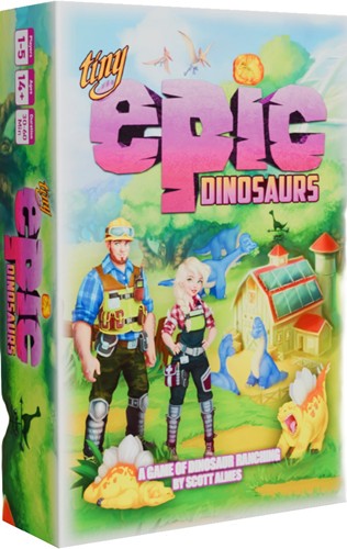 TYC4101EN Tiny Epic Dinosaurs Card Game: 2nd Edition published by Tycoon Games