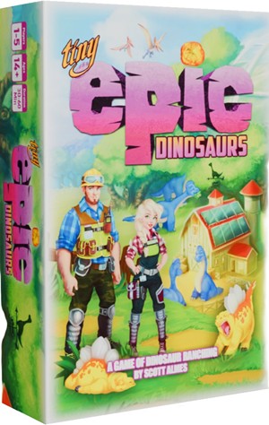 TYC4101EN Tiny Epic Dinosaurs Card Game: 2nd Edition published by Tycoon Games
