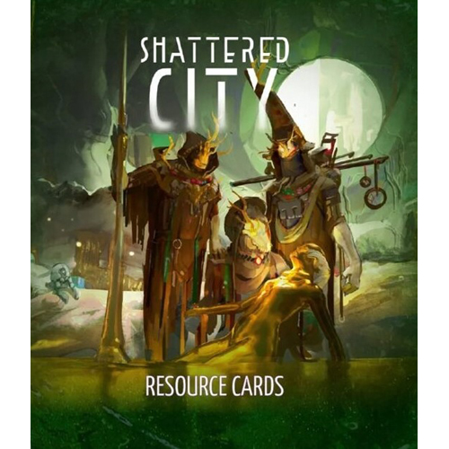 UFP0204 Shattered City RPG: Resource Cards published by UFO Press