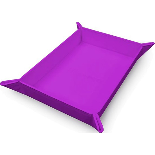 UP16337 Vivid Magnetic Foldable Dice Tray: Purple published by Ultra Pro