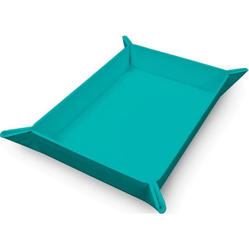 UP16340 Vivid Magnetic Foldable Dice Tray: Teal published by Ultra Pro