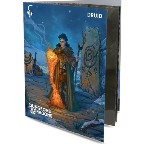 UP18595 Dungeons And Dragons Class Folio With Stickers: Druid published by Ultra Pro