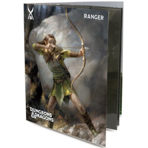 UP18599 Dungeons And Dragons Class Folio With Stickers: Ranger published by Ultra Pro
