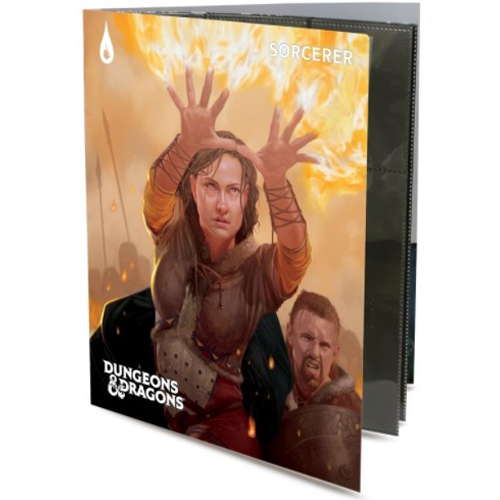 UP18601 Dungeons And Dragons Class Folio With Stickers: Sorcerer published by Ultra Pro