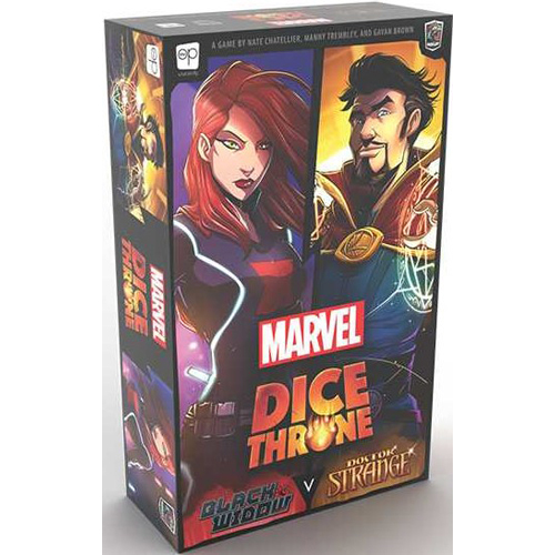 USODT011753 Marvel Dice Throne Card Game: Black Widow Vs Doctor Strange published by USAOpoly