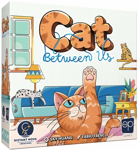 USOHB0006490025 Cat Between Us Card Game published by USAOpoly