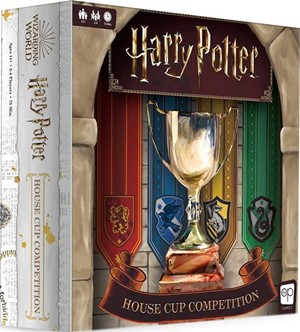2!USOHB010719 Harry Potter Board Game: House Cup Competition published by USAOpoly