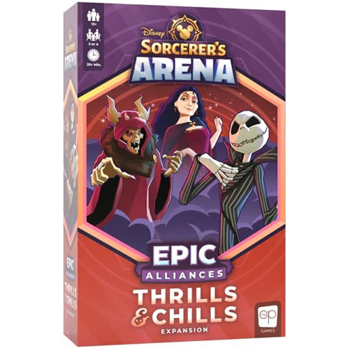 USOHB78200220006 Disney's Sorcerers Arena Board Game: Epic Alliances Thrills And Chills Expansion 2 published by USAOpoly