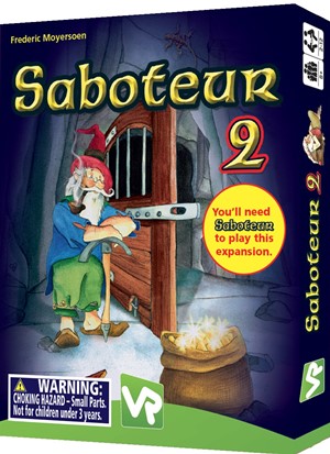 VRDSAB2 Saboteur Card Game: Saboteur 2 Expansion (2019 Edition) published by Amigo Spiele