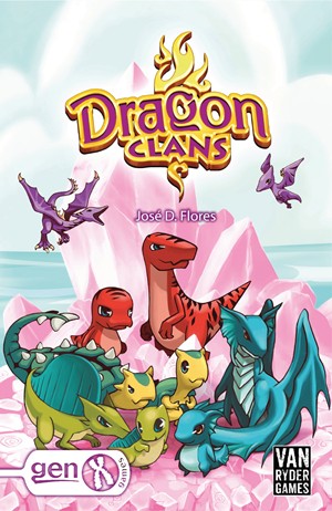 2!VRG014 Dragon Clans Card Game published by Van Ryder Games
