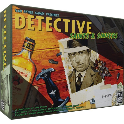 VRG307 Detective Board Game: City Of Angels: Saints And Sinners Expansion published by Van Ryder Games