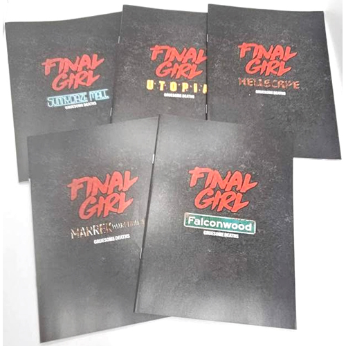 VRGFGGDBS3 Final Girl Board Game: Gruesome Death Books Series 3 published by Van Ryder Games
