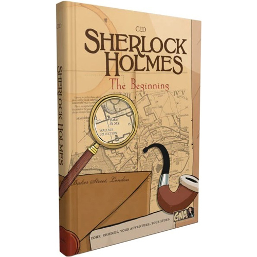 VRGGNA00 Sherlock Holmes The Beginning Graphic Adventure Novel published by Van Ryder Games