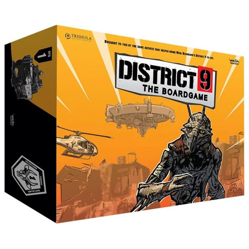 WETD9 District 9 Board Game published by Weta Workshop